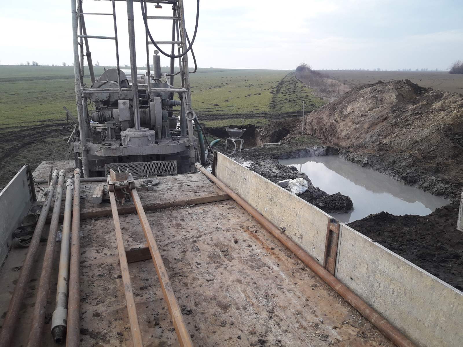 Сондаж за вода село Златия област Монтана за В.И.К.